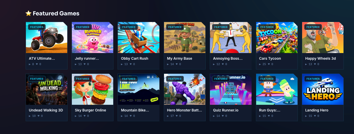 Play the trending Games on VikiGames